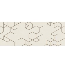 Декор Azulev Dec Polygon marfil 25x65