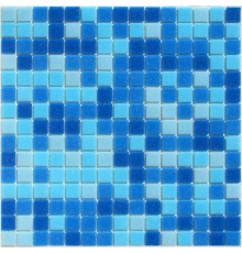 Мозаика Bonaparte Aqua 150 4*20*20 327*327 на сетка (стекло)