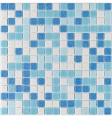 Мозаика Bonaparte Aqua 200 4*20*20 327*327 на бумаге (стекло)