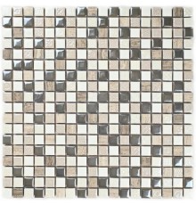 Мозаика керамическая Bonaparte Smoke 8*15*15 300*300
