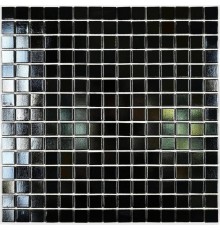 Мозаика Bonaparte Black Light 4*20*20 327*327 (стекло)