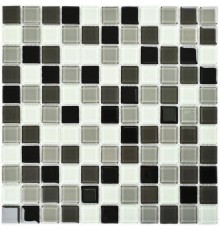 Мозаика Bonaparte Carbon mix 4*25*25 300*300 (стекло)