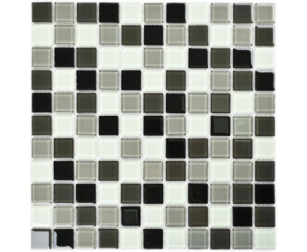Мозаика Bonaparte Carbon mix 4*25*25 300*300 (стекло)