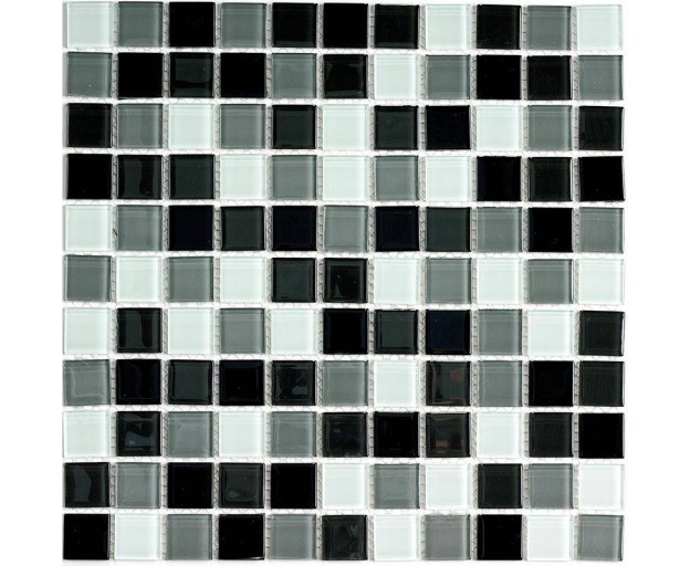 Мозаика Bonaparte Carbon mix 4*25*25 300*300 (стекло) - изображение 1