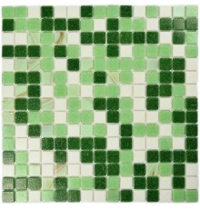 Мозаика Bonaparte Grass 4*20*20 327*327 (стекло)