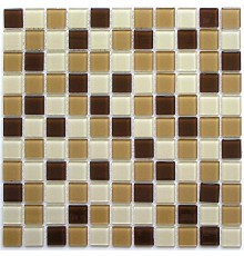 Мозаика Bonaparte Latte mix 4*25*25 300*300 (стекло)