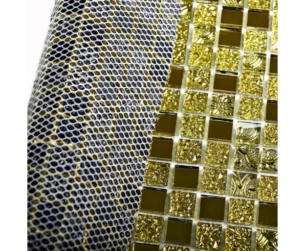 Мозаика Bonaparte Mirror gold 300*300 (стекло) - изображение 2