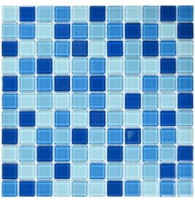 Мозаика Bonaparte Navy blu 4*25*25 300*300 (стекло)