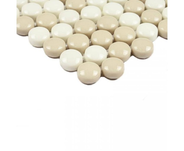 Мозаика Bonaparte Pixel cream d12*6 325*318 (стекло) - изображение 2