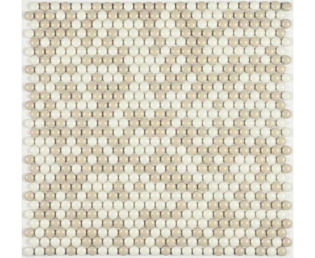 Мозаика Bonaparte Pixel cream d12*6 325*318 (стекло)