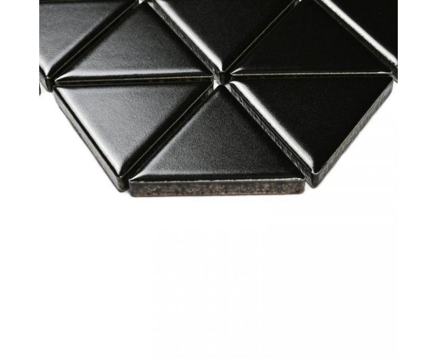 Мозаика Bonaparte Reno Black matt 6*39*45 252*291 - изображение 2