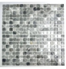 Мозаика натуральный камень Bonaparte Italy Grey-15 Slim (Pol) 4*15*15 305*305