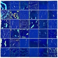 Мозаика Bonaparte Bondi blue-48 48*48 298*298 (стекло)