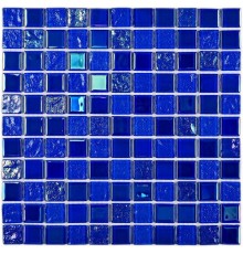 Мозаика Bonaparte Bondi dark blue-25 25*25 300*300 (стекло)
