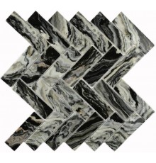 Мозаика Bonaparte Hadar Black 268*286 30*98*4.5 (стекло)