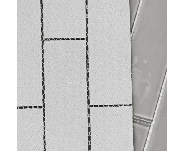 Мозаика Bonaparte Rumba Grey 4*48*148 300*300 (стекло) - изображение 3