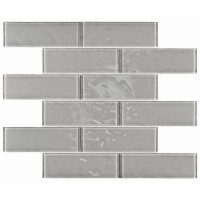 Мозаика Bonaparte Rumba Grey 4*48*148 300*300 (стекло)