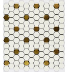 Мозаика Bonaparte Babylon Silver matt 6*23*26 260*300