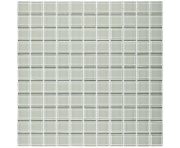 Мозаика Bonaparte White glass 4*25*25 300*300 (стекло)