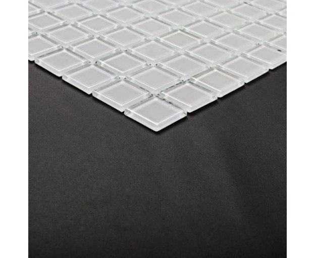 Мозаика Bonaparte White glass 4*25*25 300*300 (стекло) - изображение 2