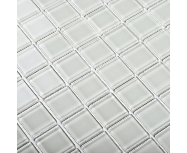 Мозаика Bonaparte White glass 4*25*25 300*300 (стекло) - изображение 1