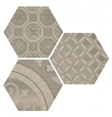 Керамическая плитка Cifre Ceramica Vodevil vison 3шт/комп 17,5x17,5