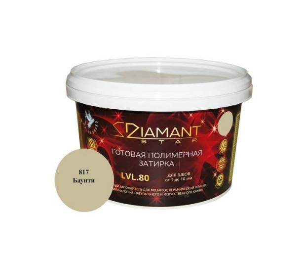 Полимерная затирка Diamant Star lvl80 817 баунти 2 кг
