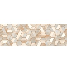 Керамическая плитка Ecoceramic EC Rodas DC Hex Warm 33.3x100