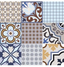 Керамогранит El Molino Logos Azul Satin 58x58