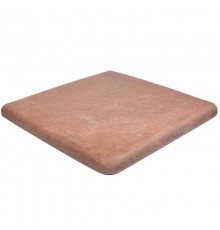 Клинкерная угловая ступень Exagres Boston Red 33x33x4