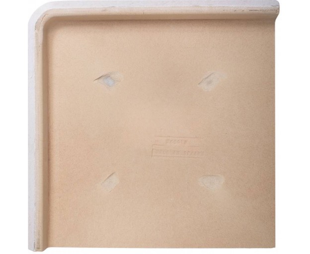 Клинкерная угловая ступень Exagres Boston White 33x33x4 - изображение 2