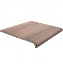 Клинкерная фронтальная ступень Exagres Peldano Forest Moka 33x33x4