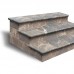 Клинкерная угловая ступень Exagres Nevada Emperador 33x33x4 - миниатюра 2