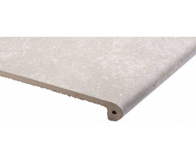 Клинкерная фронтальная ступень Exagres Stone Gris 33x33x4 - изображение 1