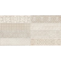 Керамогранит Gaya Fores Rev Deco bricktrend almond 8,2x33,2