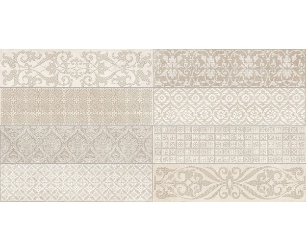 Керамогранит Gaya Fores Rev Deco bricktrend almond 8,2x33,2