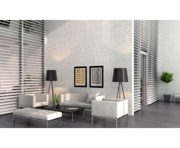 Керамогранит HDC Bas Brick 360 White 30,5x60 - изображение 1