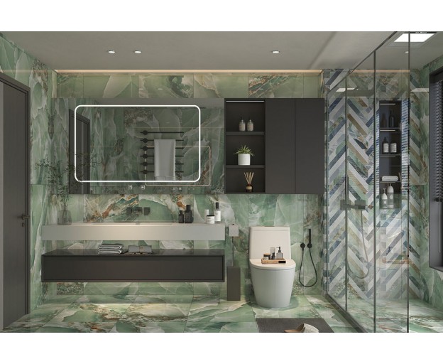 Керамогранит ITC Agate Green Polished 60x120 (Китай) - изображение 4