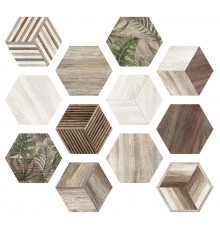 Керамогранит ITT Ceramic Africa Hexa 23,2x26,7