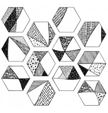 Керамогранит ITT Ceramic Comic Hexa 23,2x26,7