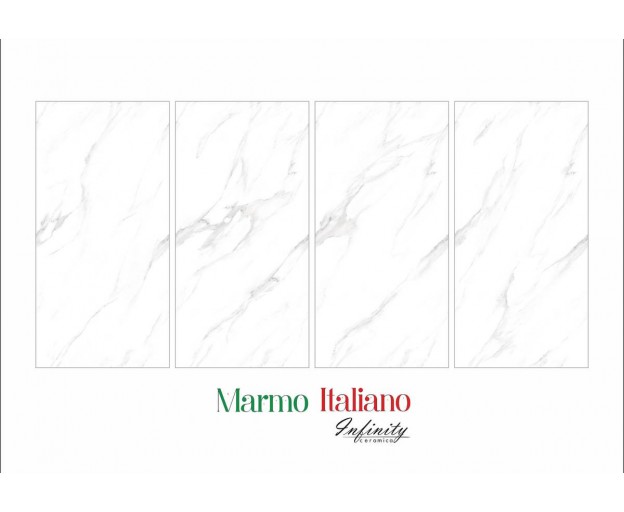 Керамогранит Infinity Ceramica Cortina Liniar Selina Ice Bianco Carving 60x120 - изображение 1