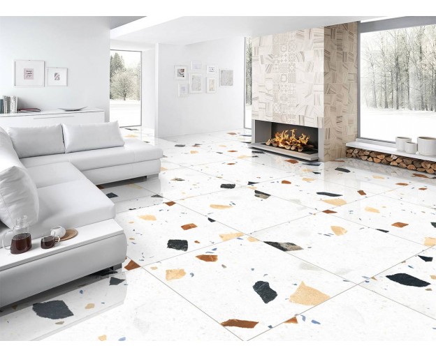 Керамогранит Infinity Ceramica Felice Bianco Sugar 60x60 - изображение 2