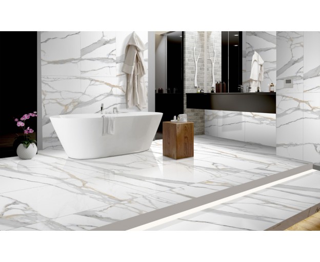 Керамогранит Italica Aira Polished White 60x120 - изображение 1