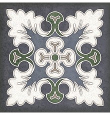 Керамическая плитка Керлайф Smalto décor 1 blu 15x15