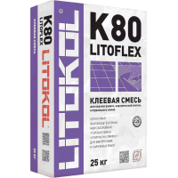 Клеевая смесь Litoflex К80 Eco 25 кг
