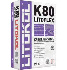 Клеевая смесь Litoflex К80 Eco 25 кг