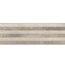 Керамическая плитка Porcelanite DOS Rev 9520 Gris rect relieve 30x90
