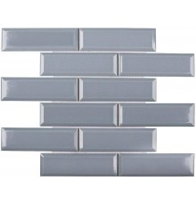 Мозаика StarMosaic Metro Bluish-Grey Glossy 45х145