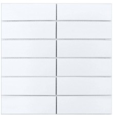 Мозаика StarMosaic White Matt 47x147