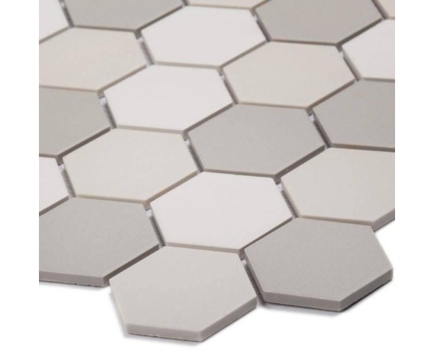 Мозаика StarMosaic Non-Slip Hexagon Small Lb Mix Antislip 51x59 - изображение 3